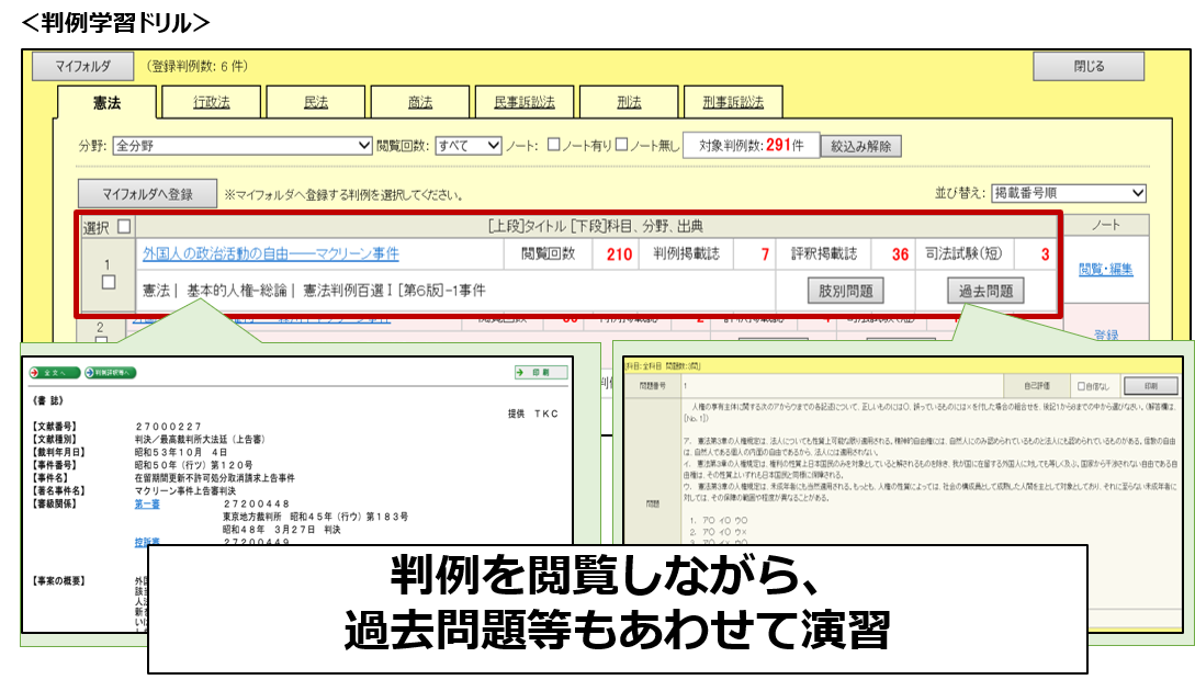 判例学習ドリル